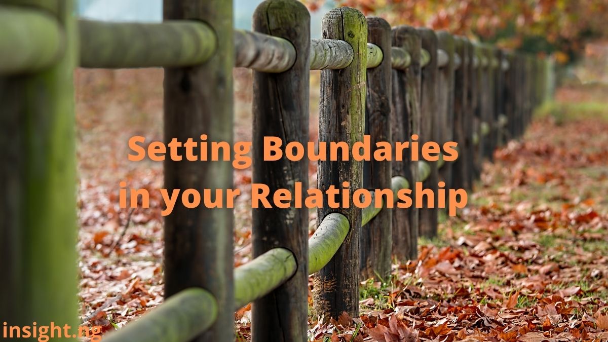 How to set relationship boundaries