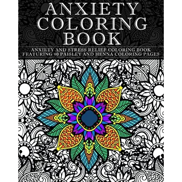 anxiety colouring
