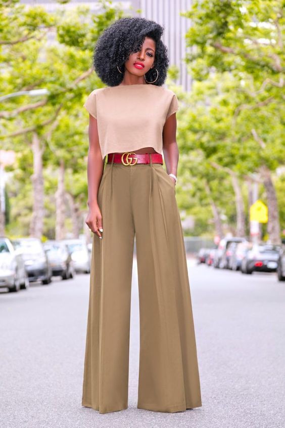 How to Rock Palazzo Trousers in Nigeria - Insight.ng