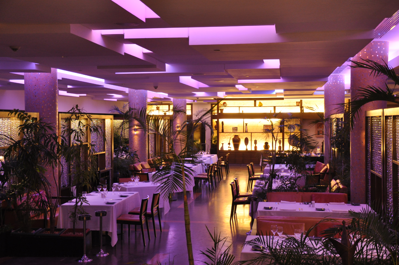 Inside The Sky Restaurant