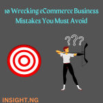 ecommerce business mistakes graphic