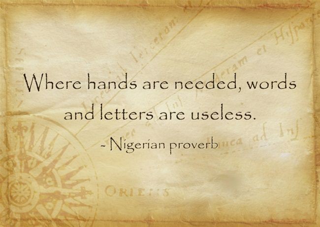 Nigerian proverbs