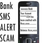 Fake bank alert